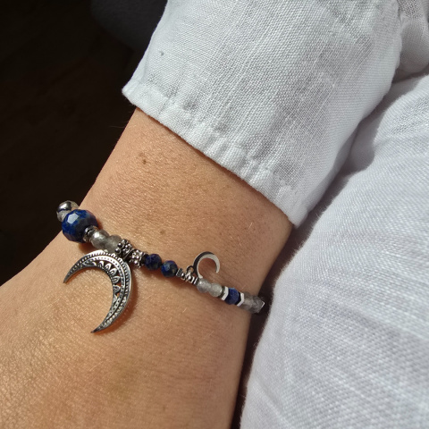 Bransoletka | LUNULA | LAPIS LAZULI Bransoletka | LUNULA | LAPIS LAZULI